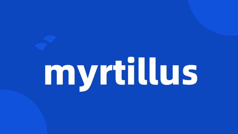 myrtillus