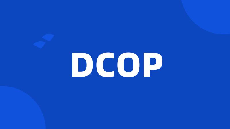 DCOP