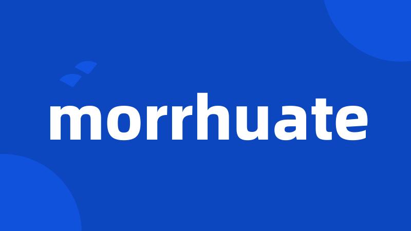 morrhuate