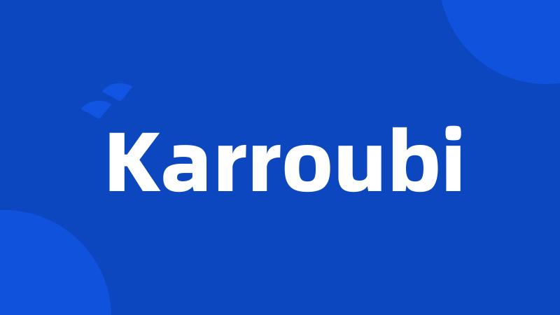 Karroubi