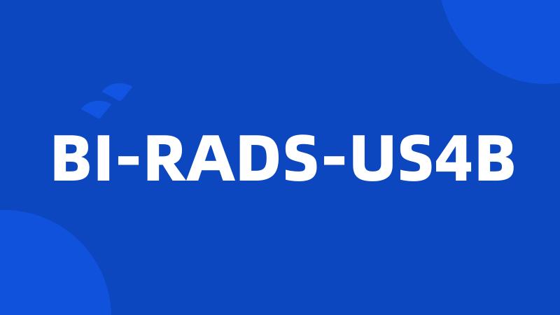 BI-RADS-US4B