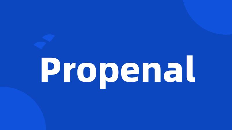 Propenal