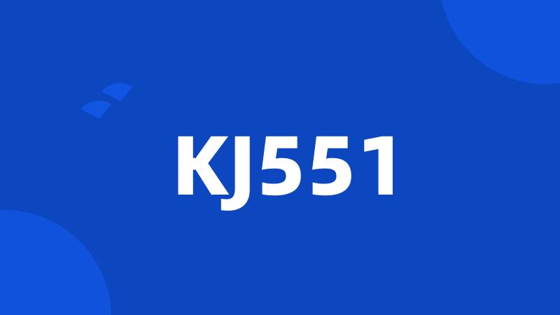 KJ551