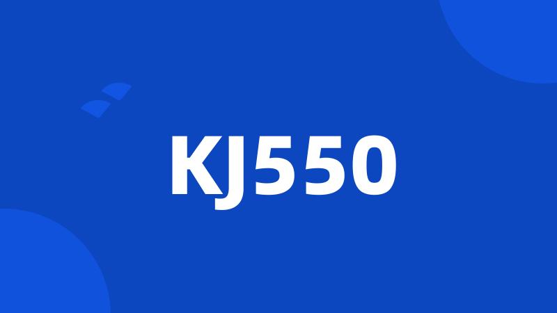 KJ550