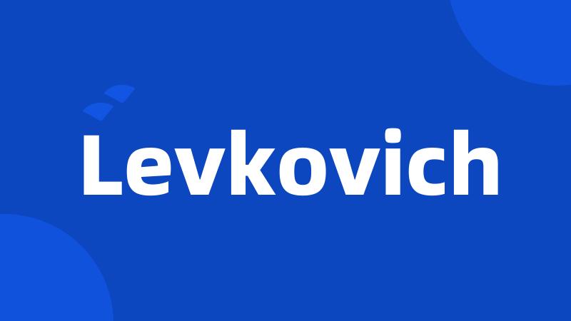 Levkovich