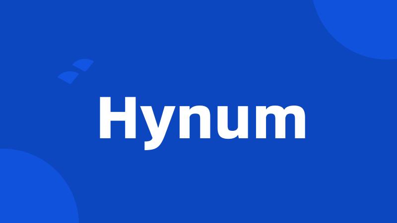 Hynum