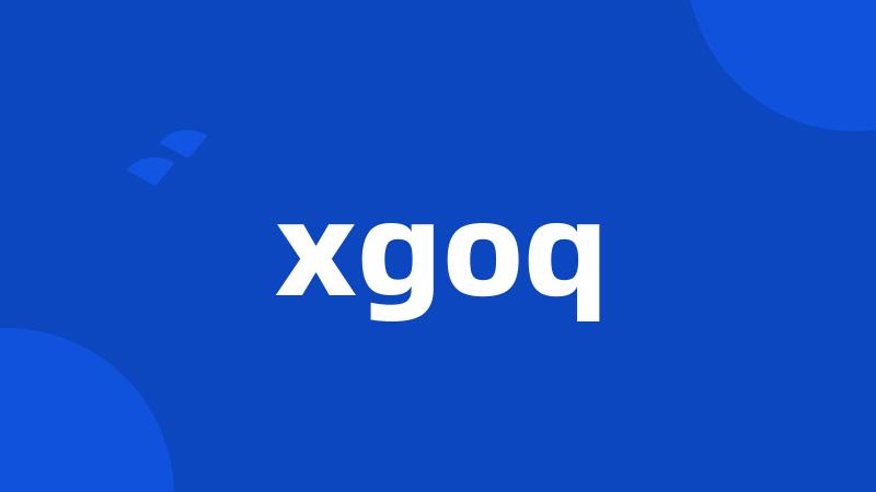 xgoq