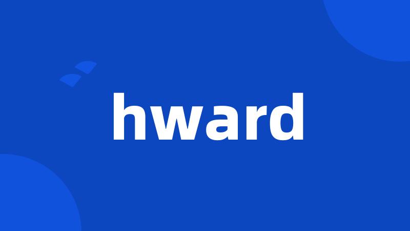 hward