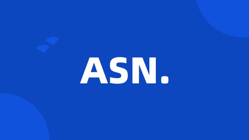 ASN.