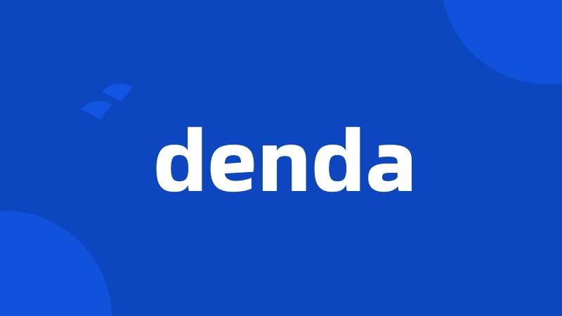 denda