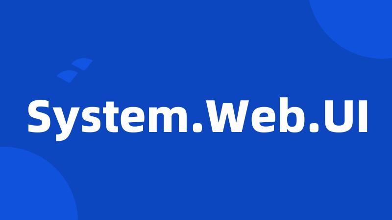 System.Web.UI