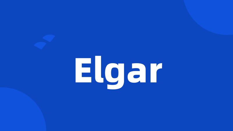 Elgar