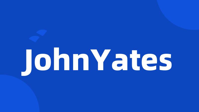 JohnYates