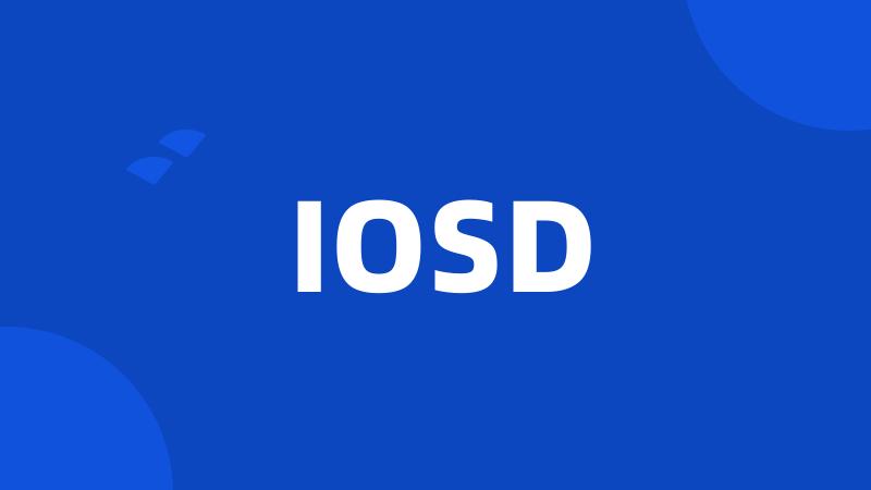 IOSD