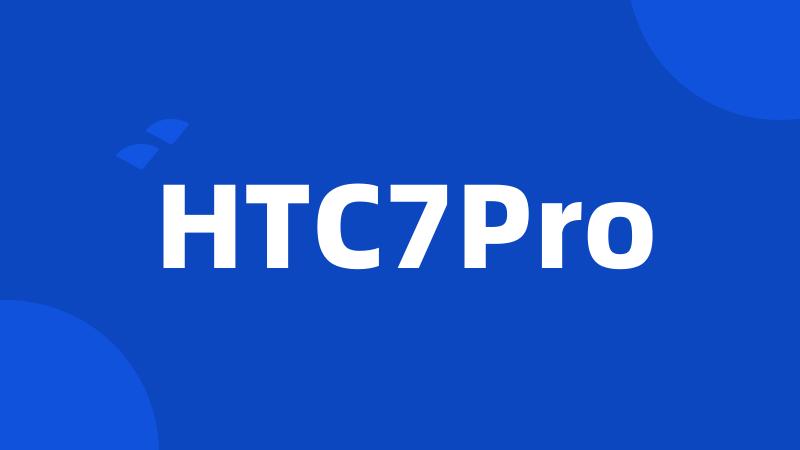 HTC7Pro