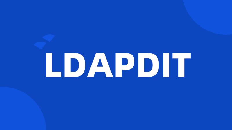 LDAPDIT