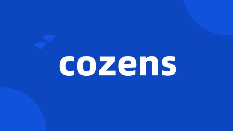 cozens