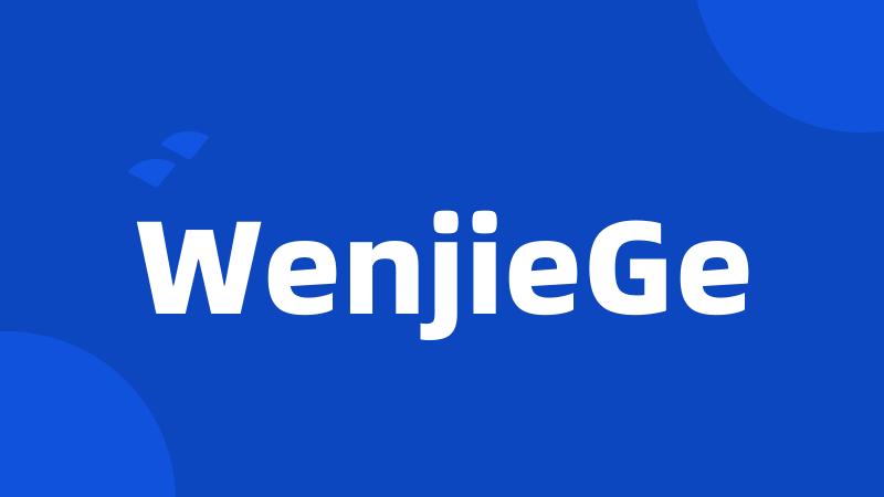 WenjieGe