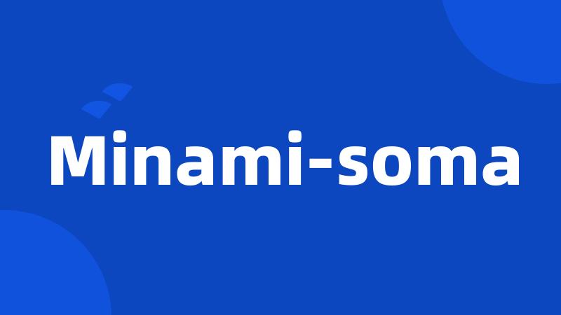 Minami-soma