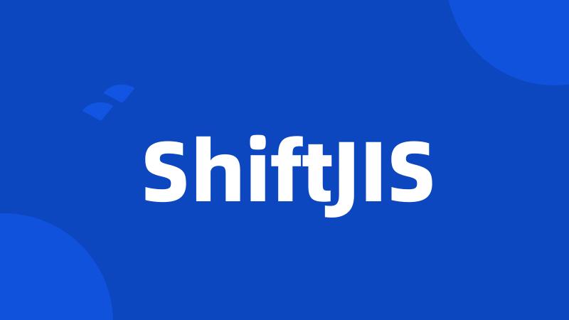 ShiftJIS