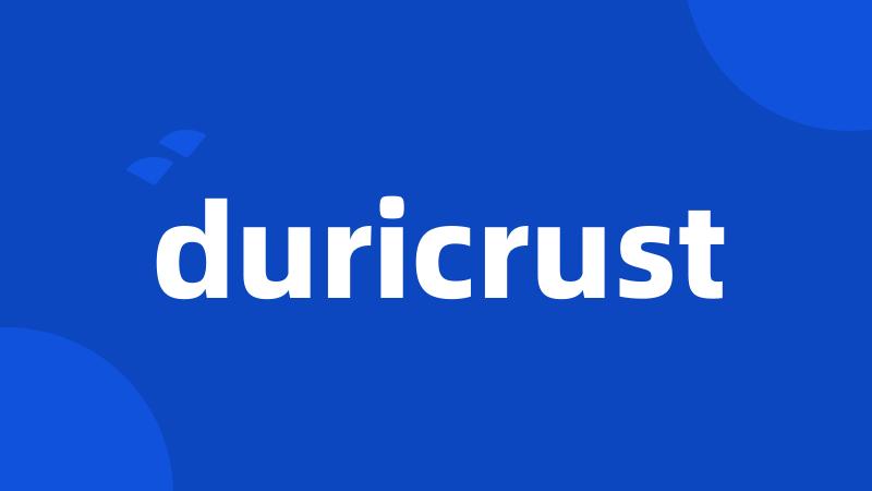 duricrust