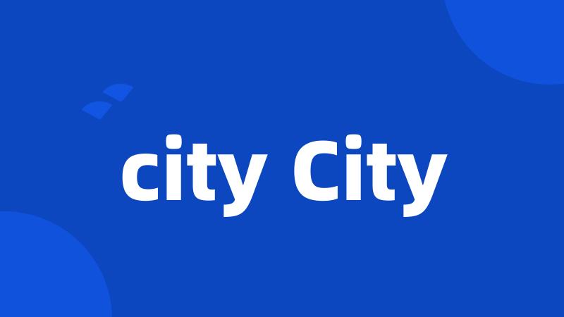city City