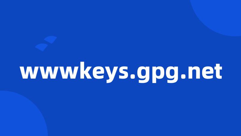 wwwkeys.gpg.net