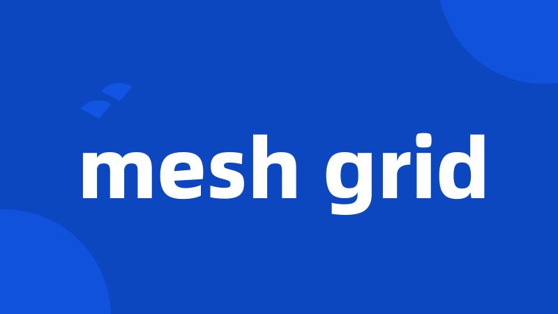 mesh grid