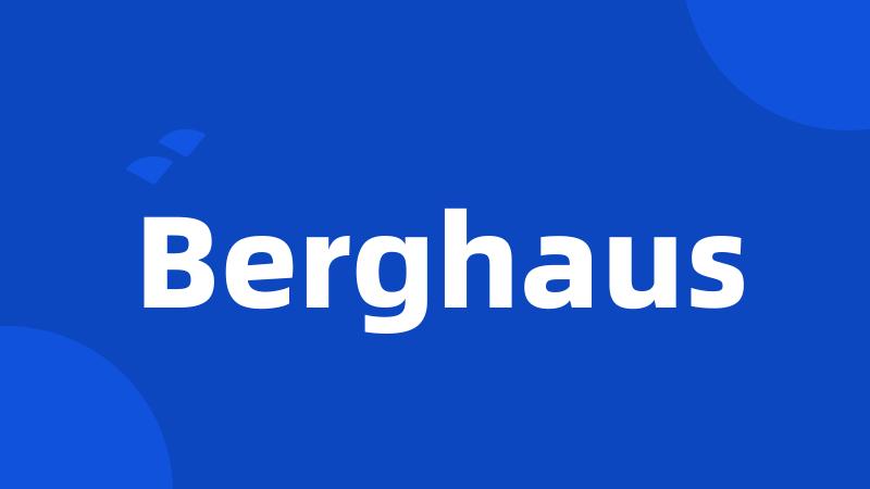 Berghaus