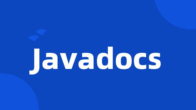 Javadocs