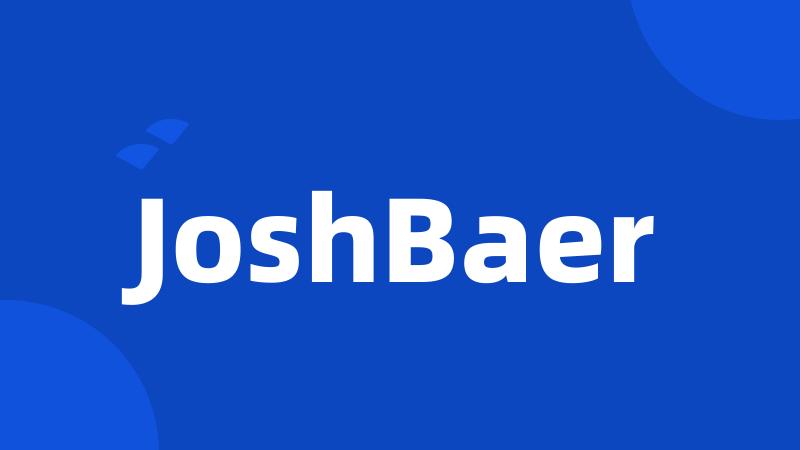 JoshBaer