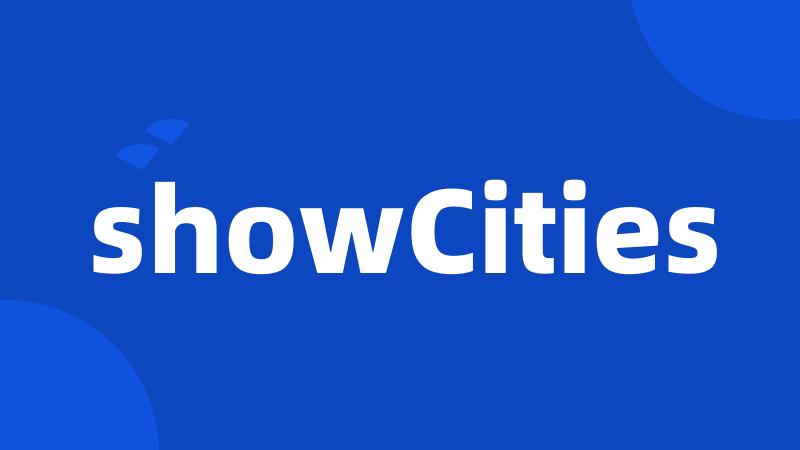 showCities