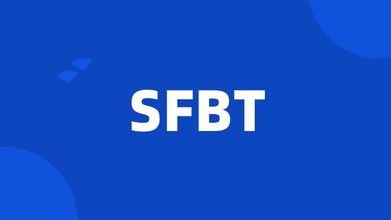 SFBT