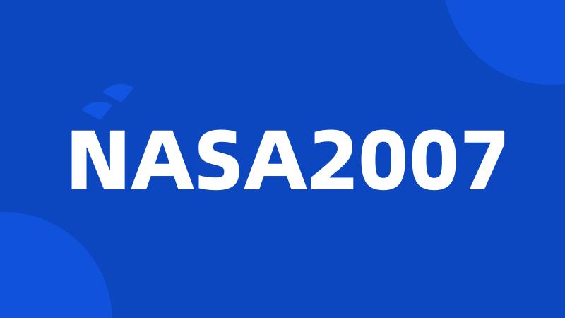NASA2007