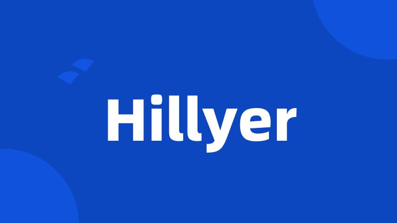 Hillyer