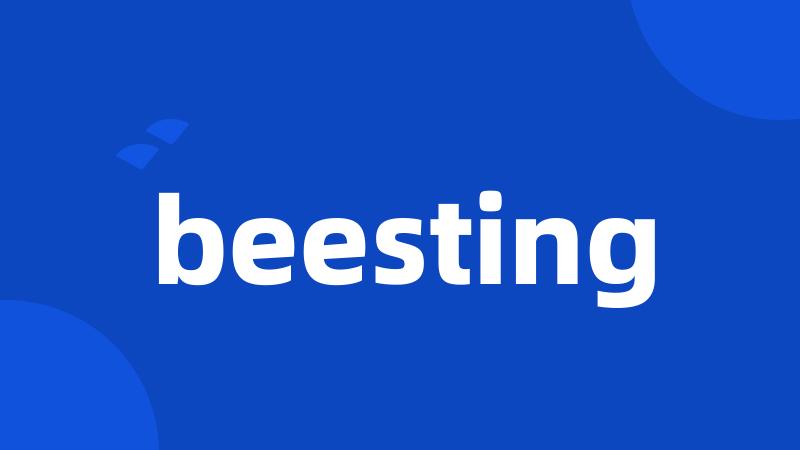 beesting