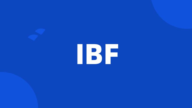 IBF