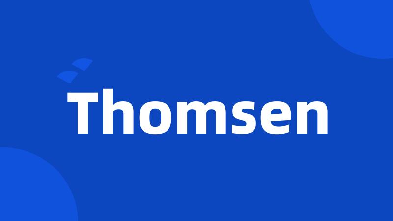 Thomsen