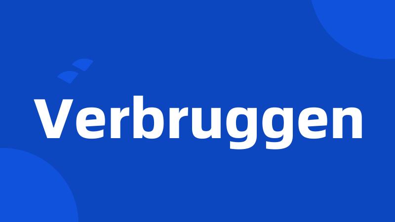 Verbruggen