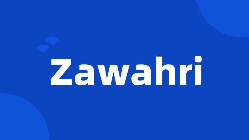 Zawahri