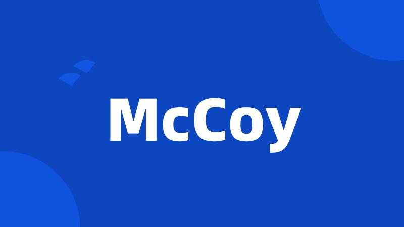 McCoy