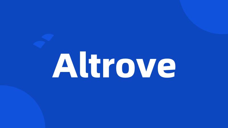 Altrove