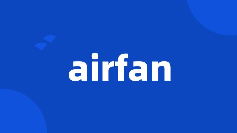 airfan