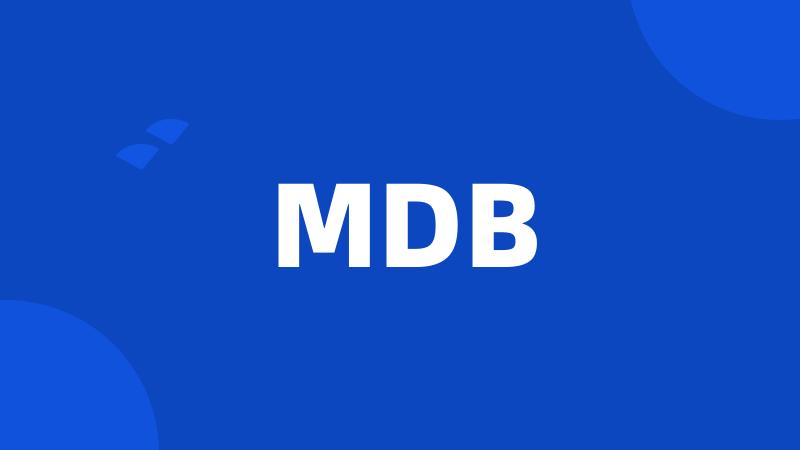 MDB