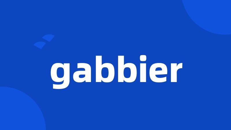 gabbier