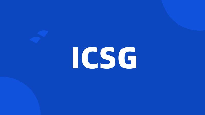 ICSG