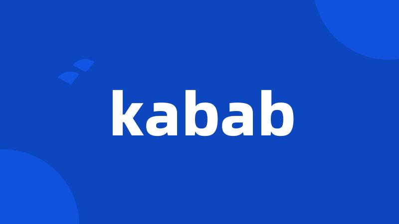 kabab