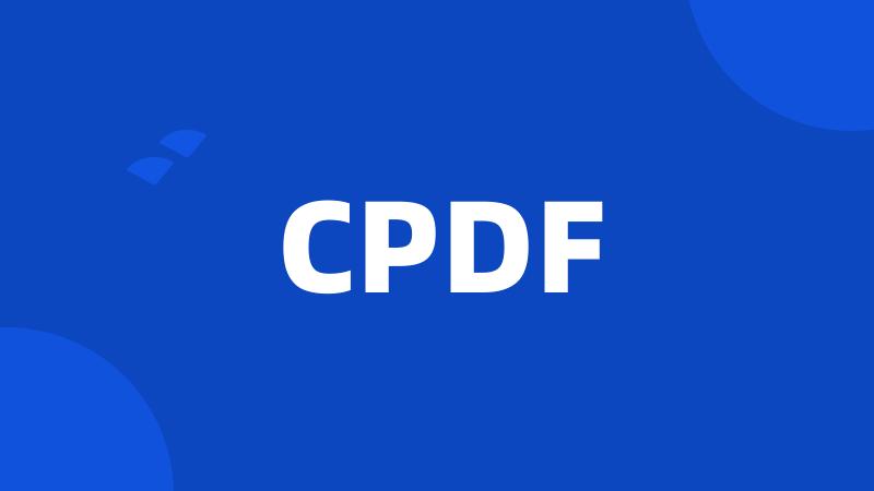 CPDF