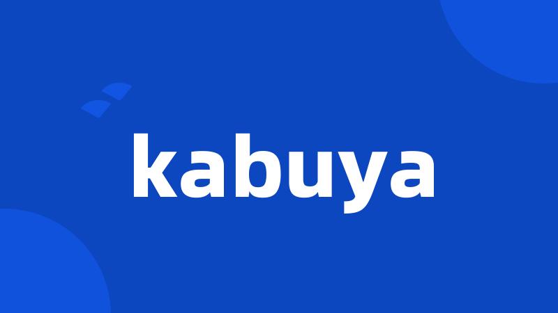 kabuya