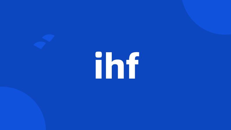 ihf